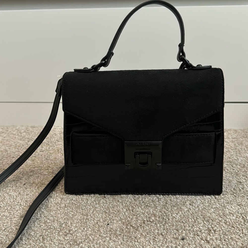 Black Aldo cross body bag